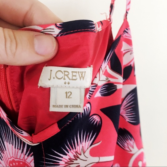 J. Crew Pink Floral Dress - Picture 4 of 5